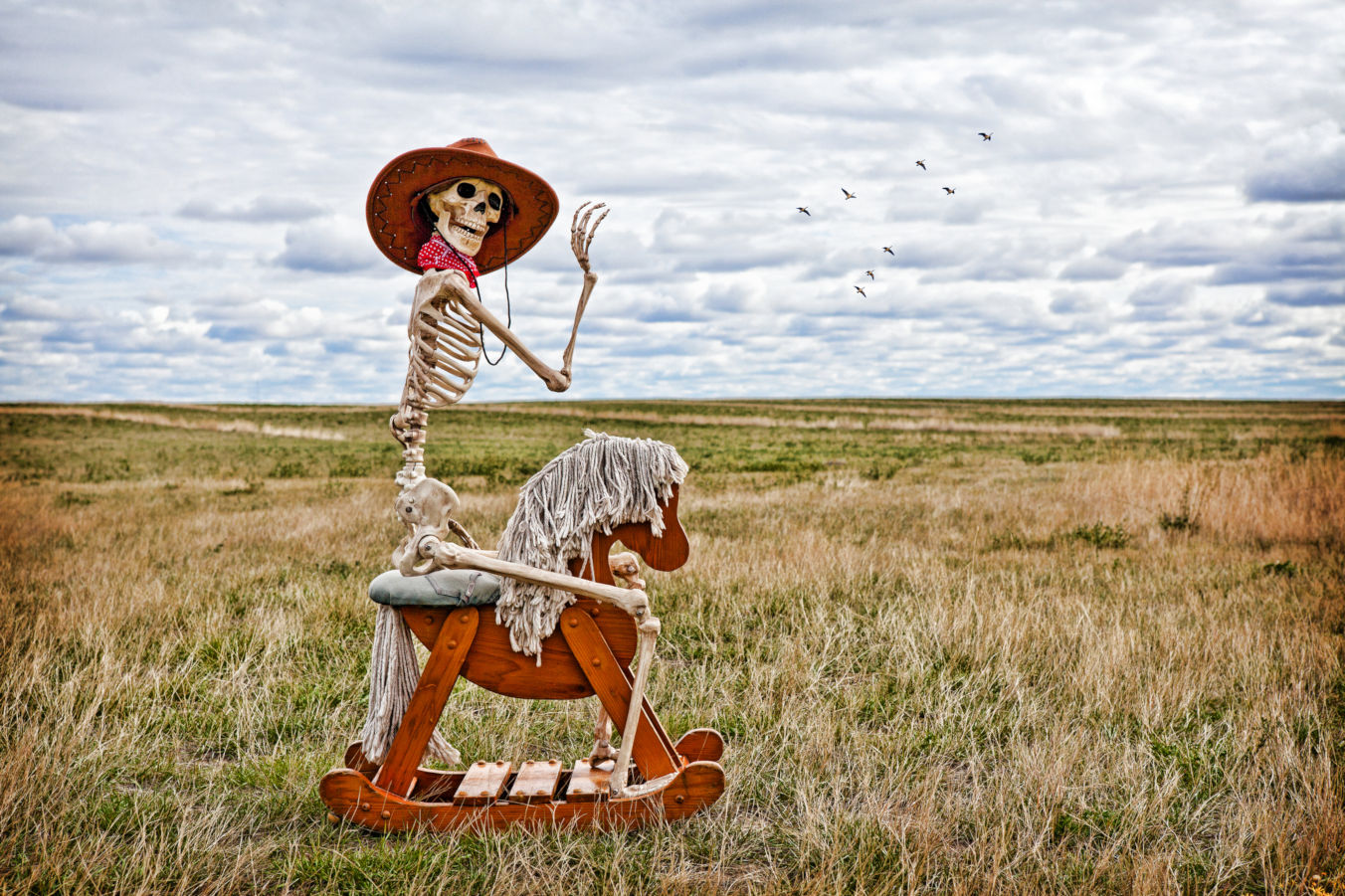 Cowboy skeleton
